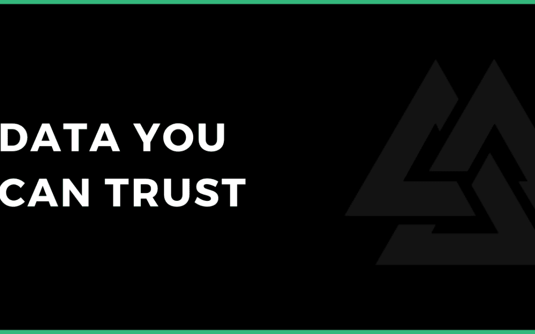 Data You Can Trust