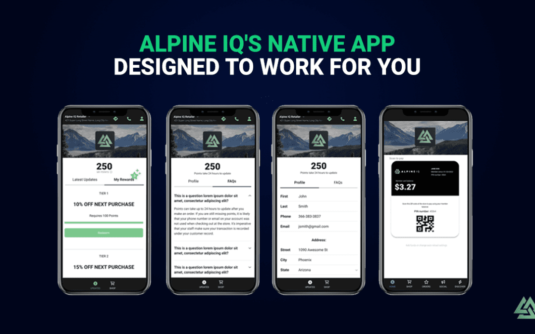 Alpine IQ’s Native App Designed to Work for You