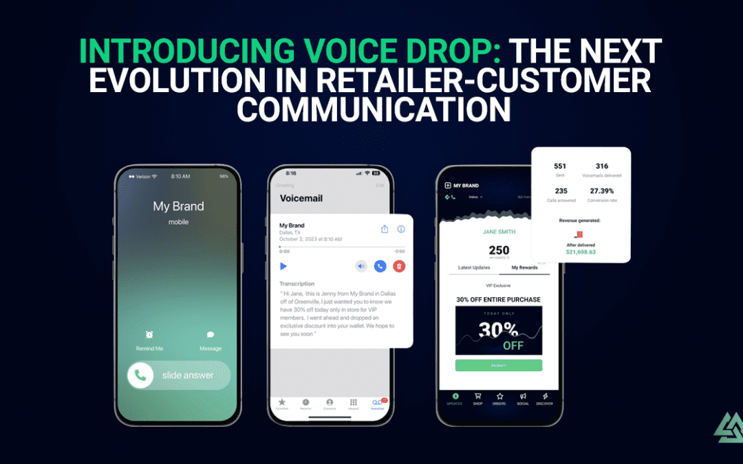 Introducing Voice Drop: The Next Evolution in Retailer-Customer Communication