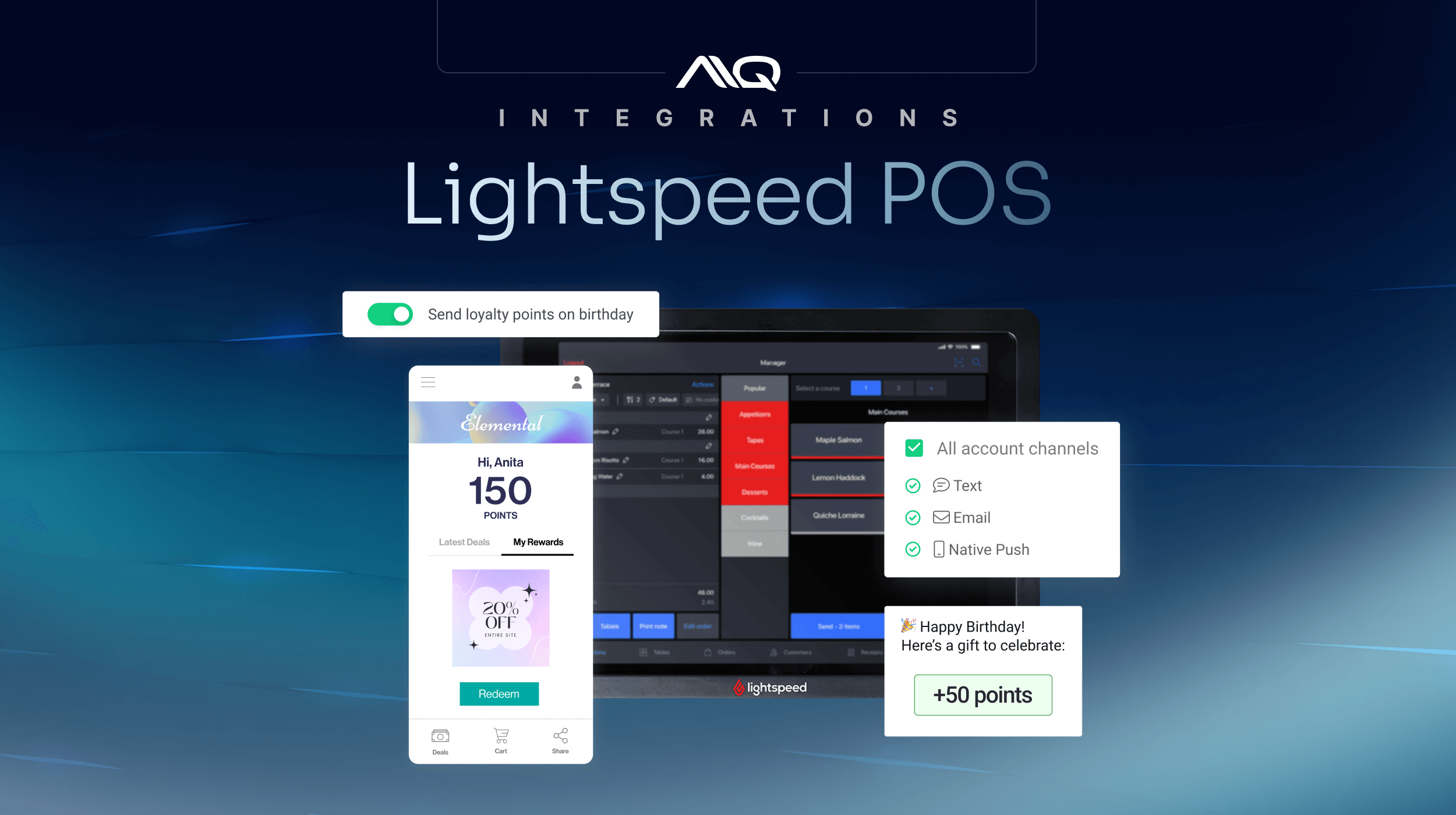 AIQ Lightspeed POS integration